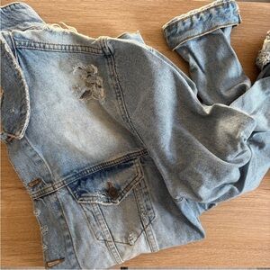 ASOS | Women’s Size XL | Distressed Denim Jacket
